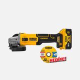Dewalt Dcg407M2T-Qw 18V Xr Kömürsüz 4Ah Çift Akülü Avuç Taşlama