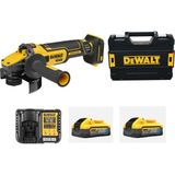 Dewalt DCG409H2 18 V 125 mm Akülü Taşlama Makinesi