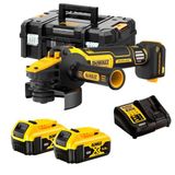 Dewalt Dcg409vsp2t 18V 5.0 Ah Çift Akülü Devir Ayarlı Avuç Taşlama