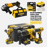 Dewalt DCK369M3T-QW 3x4 Ah Elektrikli El Aletleri Seti