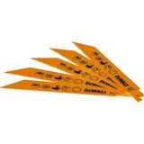 Dewalt DT2346 5 Parça Metal Tilki Kuyruğu Testere Bıçağı