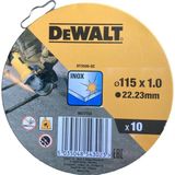 Dewalt DT3506 115*1 Kesme Taşı - 10 Adet