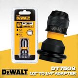 Dewalt DT7508 1/2” - 1/4” Somun Sıkma Adaptörü - Siyah