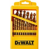 DeWALT DW1369 29 Parça Titan Pilot-Point Matkap Ucu Seti, 1.6mm - 12.7mm Boyut Aralığı, Çanta Dahil