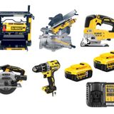 DEWALT DW733 + D27111 + DCS334NT + DCS565NT + DCD791NT + 2 X 5 AH AKÜ + ŞARJ CİHAZI