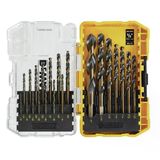 DEWALT DWA1181 21 Parça Set Siyah Oksit Kaplamalı Hss Matkap Ucu Seti