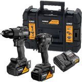 Dewalt Mclaren DCK2222MP2T 18V 5.0 Ah İkili Set Darbeli Vidalama ve Matkap Özellikli Şarjlı Takım