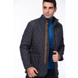 Dewberry 1030001K8613 Lacivert Erkek Mont
