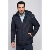 Dewberry 1030001M8605 Lacivert Erkek Kaban