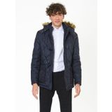 Dewberry 1040001M8634 Lacivert Erkek Mont