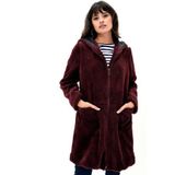 Dewberry 1160001Z6607 Bordo Kadın Kaban