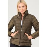 Dewberry 1160001Z6746FSY Yeşil Kadın Mont