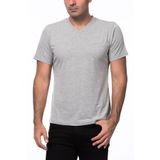 Dewberry 2090001T8537 Gri Erkek T-Shirt