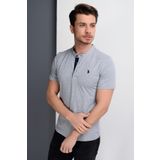 Dewberry 2090001T8560 Gri Erkek T-shirt