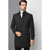 Dewberry Erkek Günlük Palto - Antrasit - 3XL