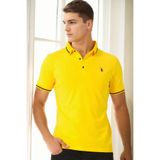 Dewberry Erkek Polo Yaka T-Shirt Şehir Tarzı Şık Günlük Rahat Modern Model