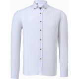 Dewberry G721 Erkek Gömlek Açık Beyaz %100 Pamuk Günlük ve Ofis - 3XL