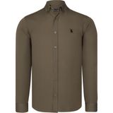 Dewberry G725 Erkek Gömlek-Yeşil - 3XL