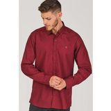 Dewberry G725 Koyu Bordo Erkek Gömlek