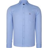 Dewberry G785 Dewberry Erkek Gömlek-Mavi - 3XL