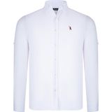 Dewberry Ikili Set G674 Dewberry Erkek Gömlek Beyaz Sarı - XL - Beyaz - Sarı