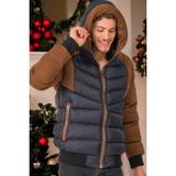 Dewberry M8649 Lacivert Erkek Mont