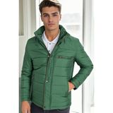 Dewberry M9625 Yeşil Erkek Mont