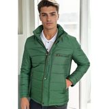 Dewberry M9625 Yeşil Erkek Mont