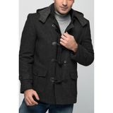 Dewberry Plt8310 Erkek Palto - Gri - 2XL