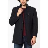 Dewberry PLT8311 Indigo Erkek Palto