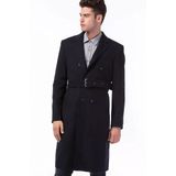 Dewberry Plt8316 Lacivert Erkek Palto