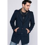 Dewberry Plt8334 Lacivert Erkek Palto