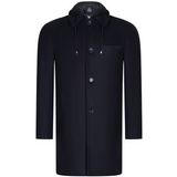 Dewberry PLT8335 Diagonal Siyah Erkek Palto