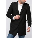 Dewberry PLT8343 Siyah Erkek Palto