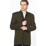 Dewberry PLT8358 Erkek Palto Haki Yün Karışımlı Dış Giyim