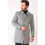 Dewberry PLT8364 Açık Gri Erkek Palto