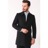 Dewberry Plt8364 Siyah Erkek Palto