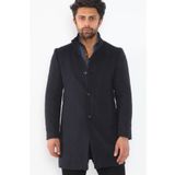 Dewberry PLT8370 Lacivert Erkek Palto