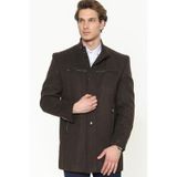 Dewberry Plt8377 Kahve Erkek Palto