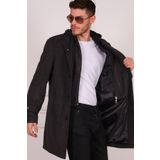 Dewberry PLT8401 Siyah Erkek Palto