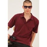 Dewberry T0063 Bordo Erkek T-shirt