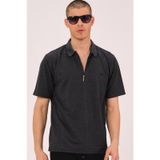 Dewberry T0736 Siyah Erkek T-Shirt