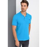 Dewberry T8561 Erkek T-Shirt - L - Mavi