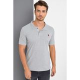 Dewberry T8561 Erkek T-Shirt - XL - Gri