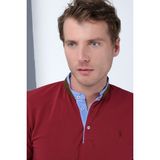 Dewberry T8564 Erkek T-Shirt - M - Bordo