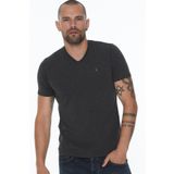 Dewberry T8568 V Yaka Antrasit Erkek T-shirt