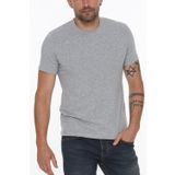 Dewberry T8569 Bisiklet Yaka Gri Erkek T-shirt