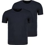 Dewberry T8569 İkili Set Bisiklet Yaka Erkek T-Shirt-Koyu Lacivert - Koyu Lacivert - 2XL