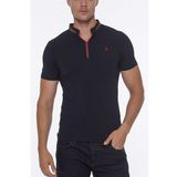 Dewberry T8571 Fermuarlı Lacivert Erkek T-shirt