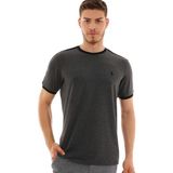 Dewberry T8584 Dewberry Erkek T-Shirt-Antrasit - L